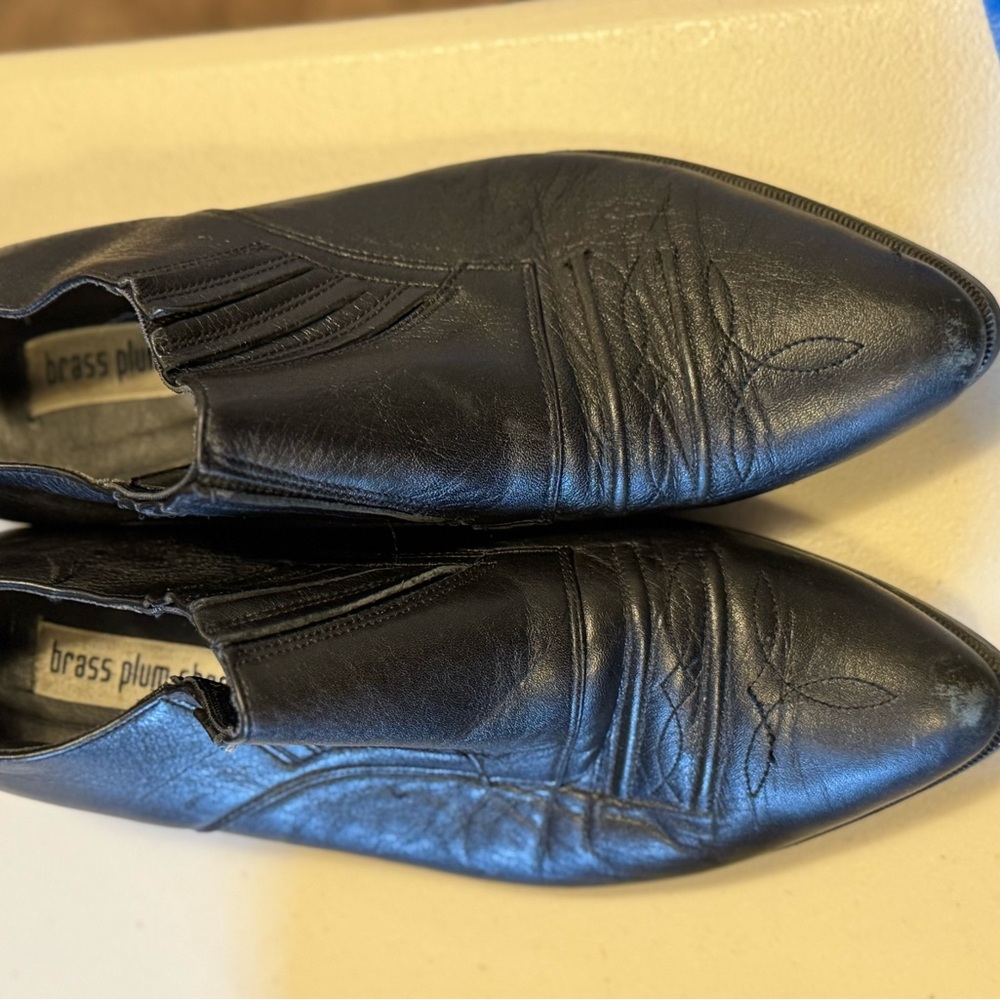 Vintage 90’s shorty cowboy boots from Brass Plum Nordstrom’s